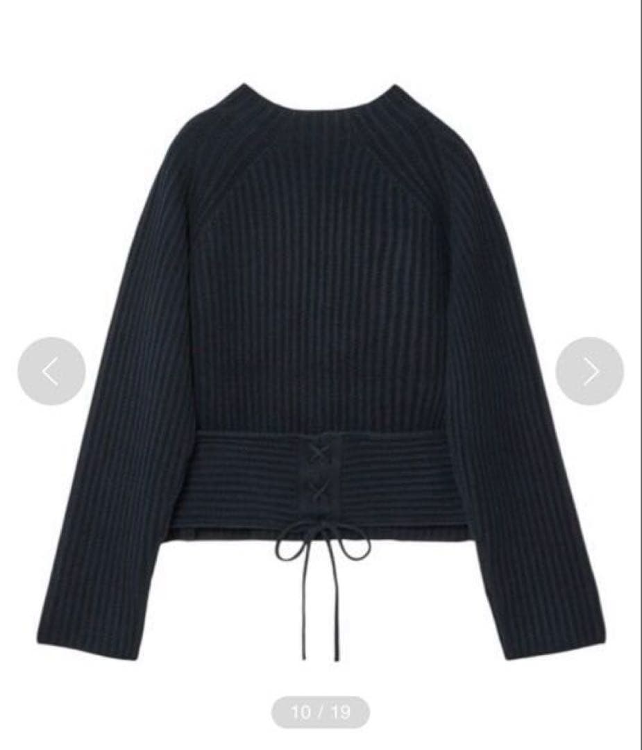 新品☆ ANAYI バックレースアップ プルオーバー/セオリー、23区、ロペ