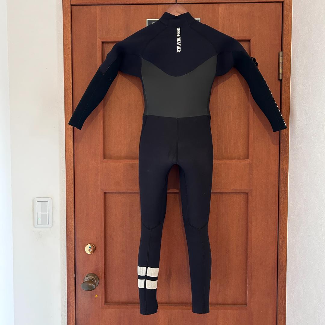 キッズ　130㎝　冬用　５×３　セミドライフルスーツ　ウエットスーツ　裏起毛