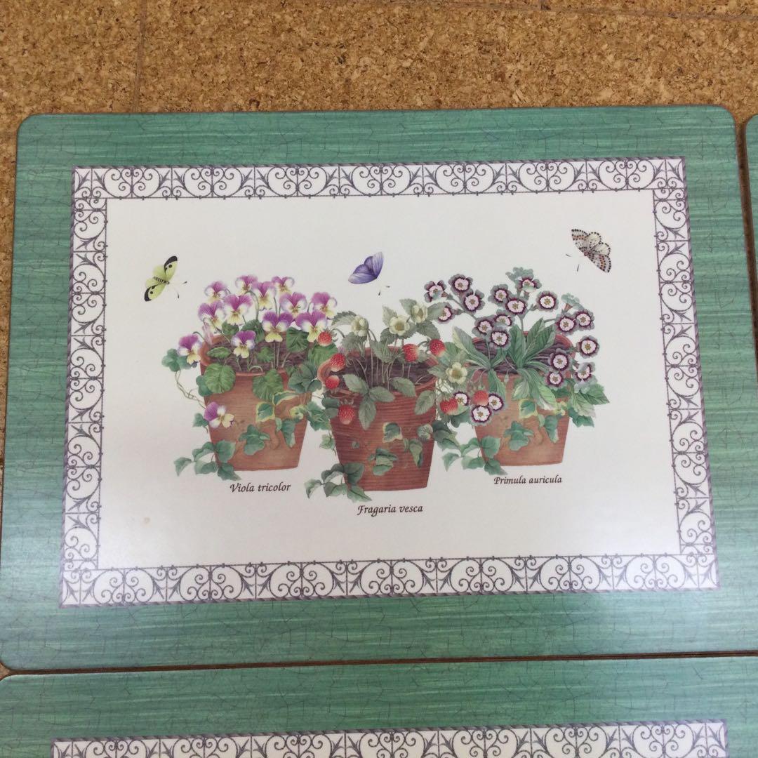 ウェッジウッドイギリス本社工場店舗で購入☆ランチマット　コルク4枚