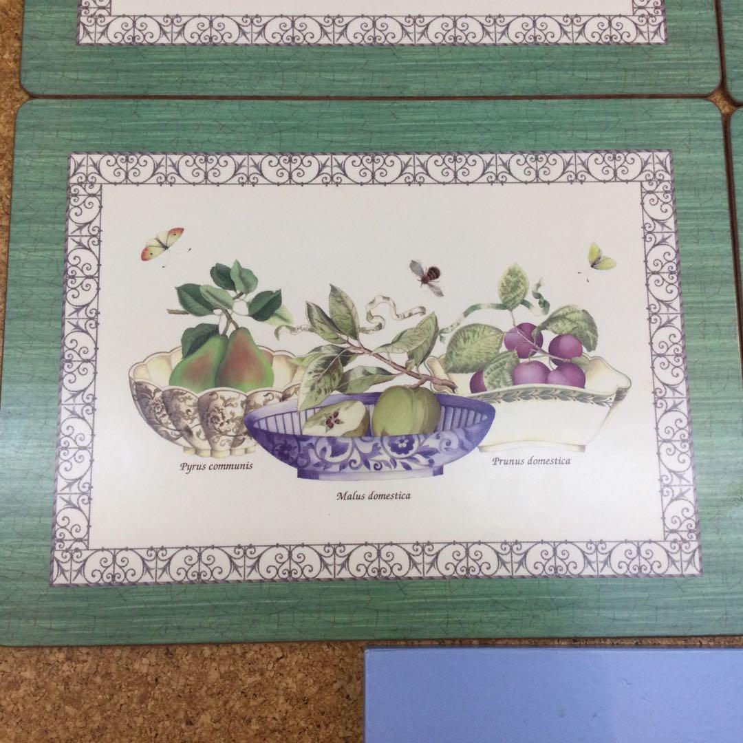 ウェッジウッドイギリス本社工場店舗で購入☆ランチマット　コルク4枚