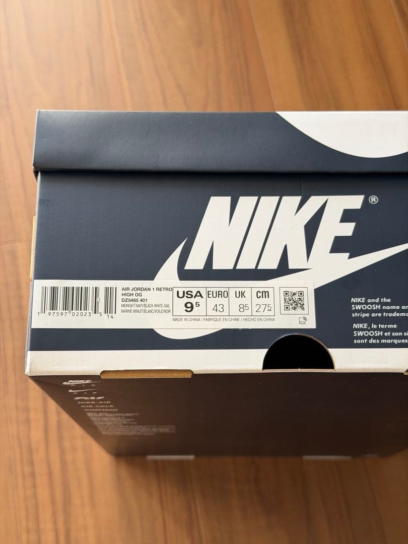 靴 Nike Air Jordan 1 High Midnight Navy