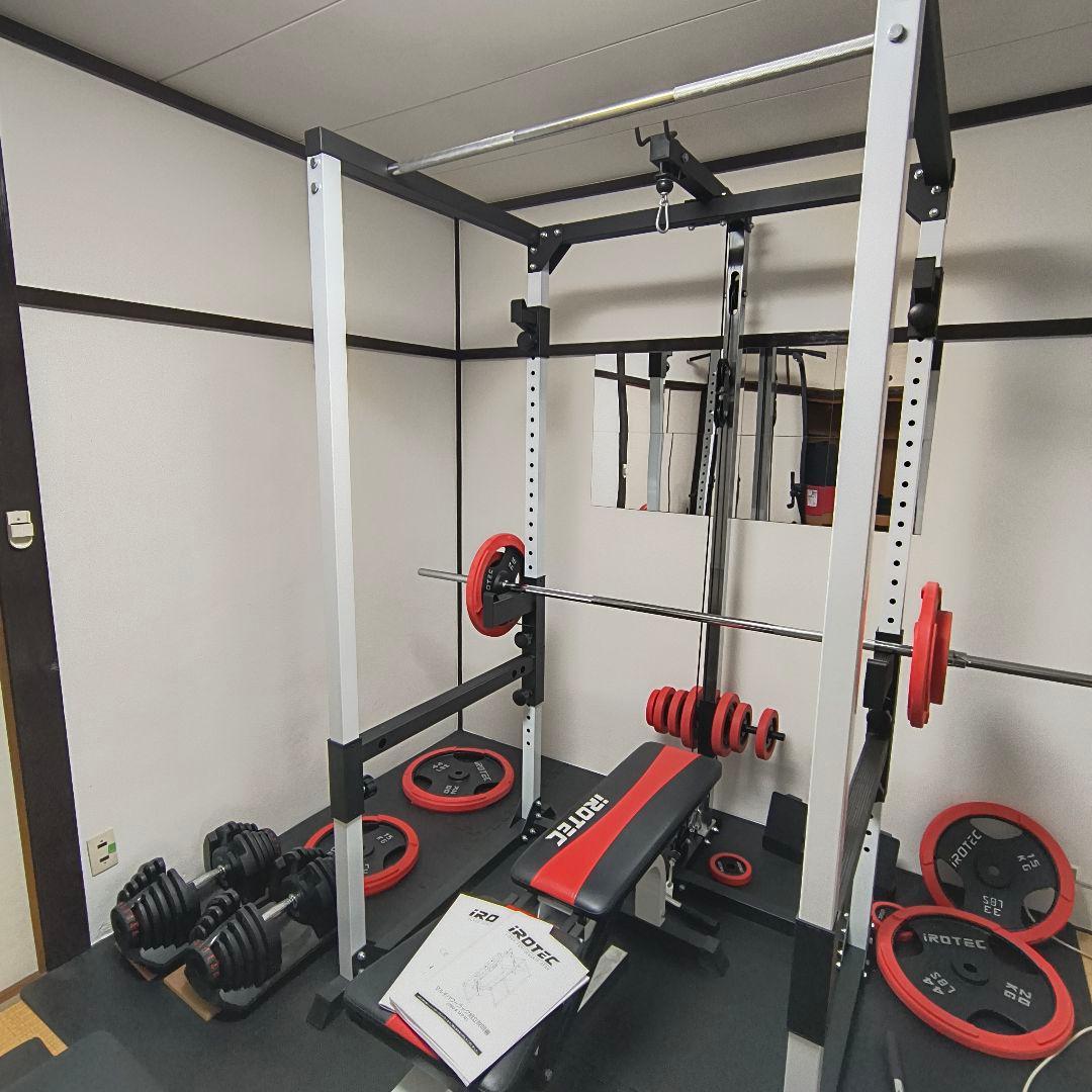 iROTEC マルチパワーラック マルチポジションベンチ