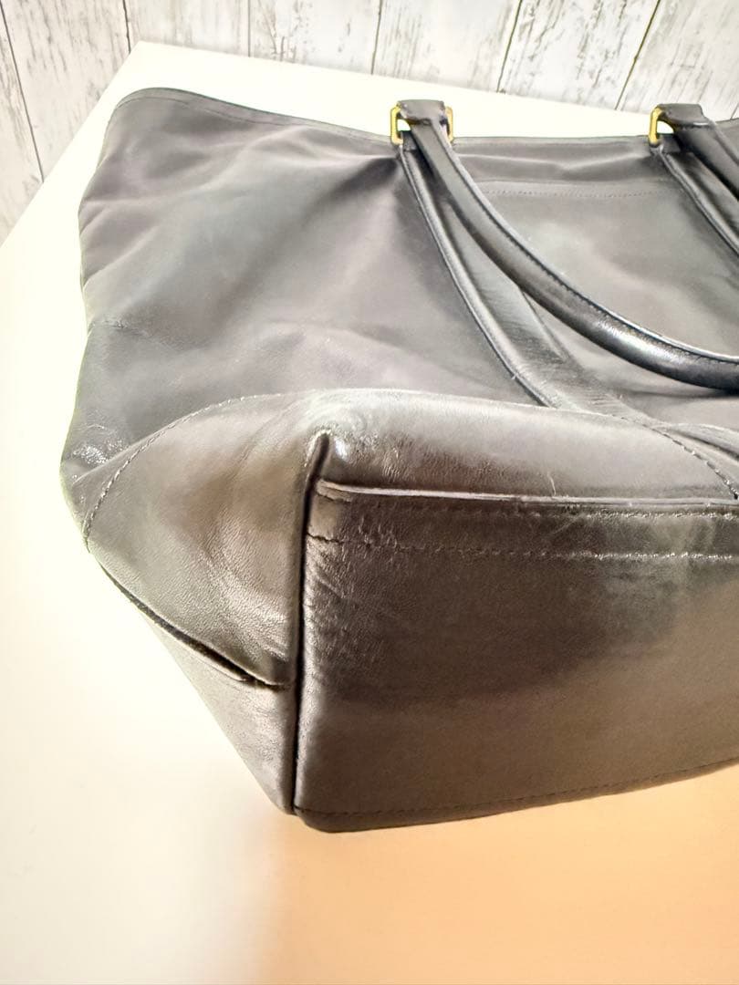 coach トートバッグ　ブラック　オールドコーチ
