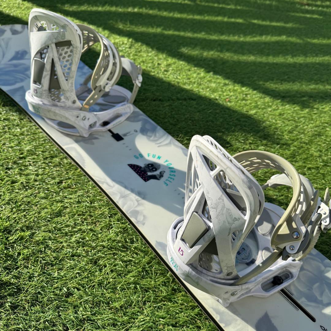 美品　BURTON TALENT SCOUT 141cm ESCAPADEセット