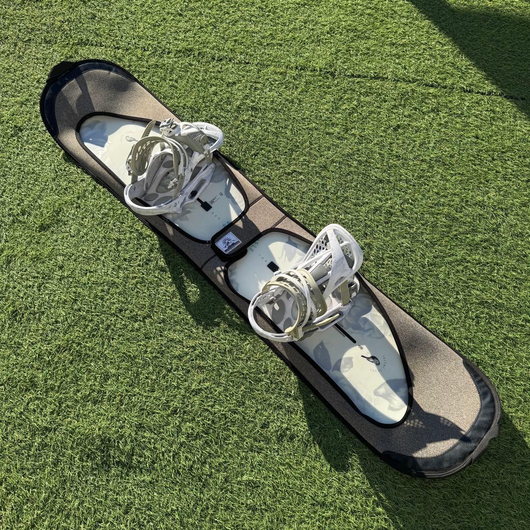 美品　BURTON TALENT SCOUT 141cm ESCAPADEセット