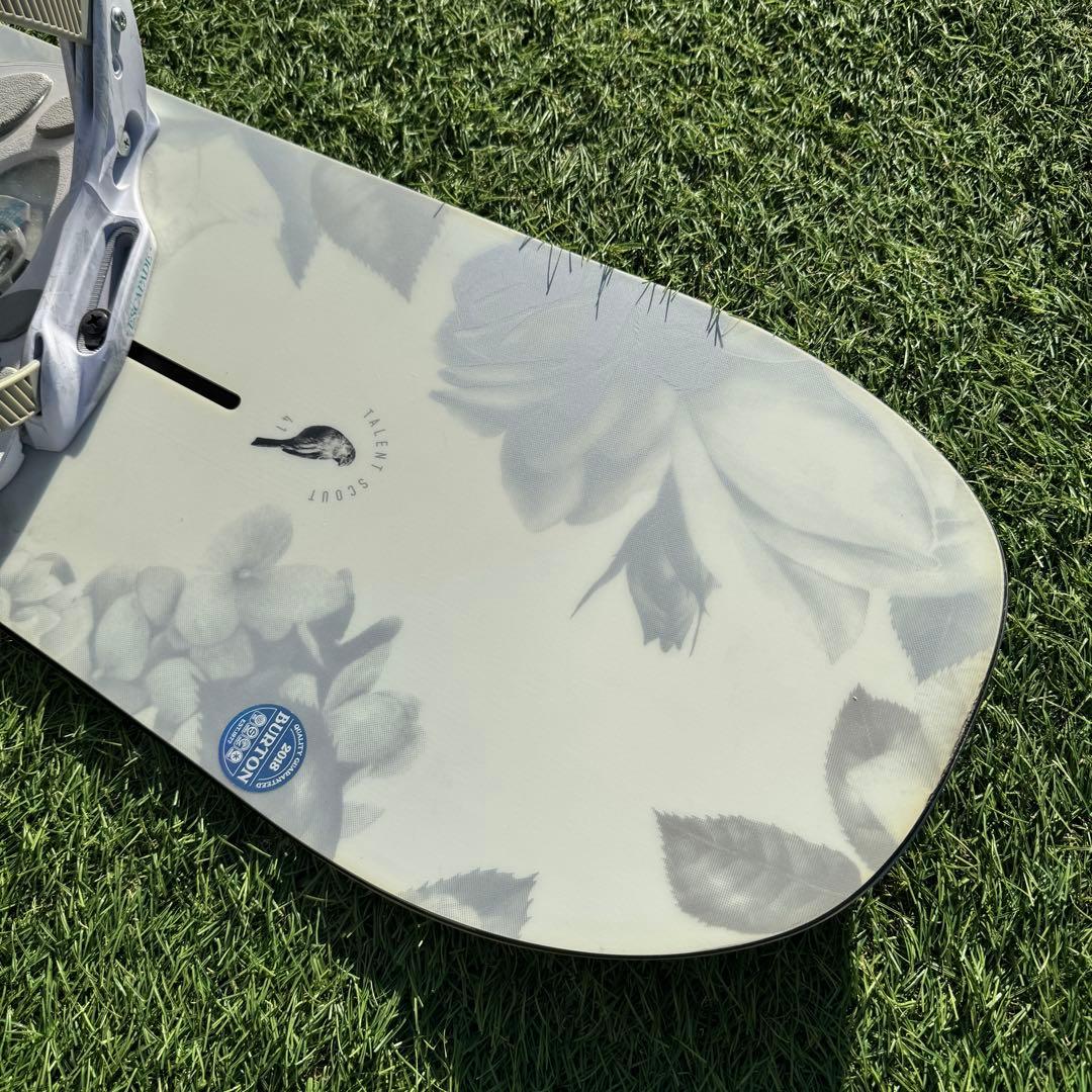 美品　BURTON TALENT SCOUT 141cm ESCAPADEセット