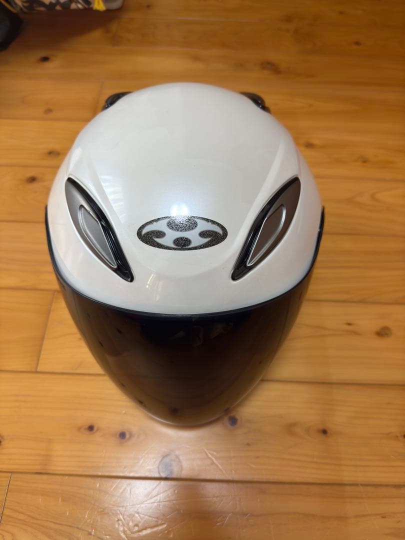 OGK KABUTO パールホワイト XLサイズ 61-62㎝未満