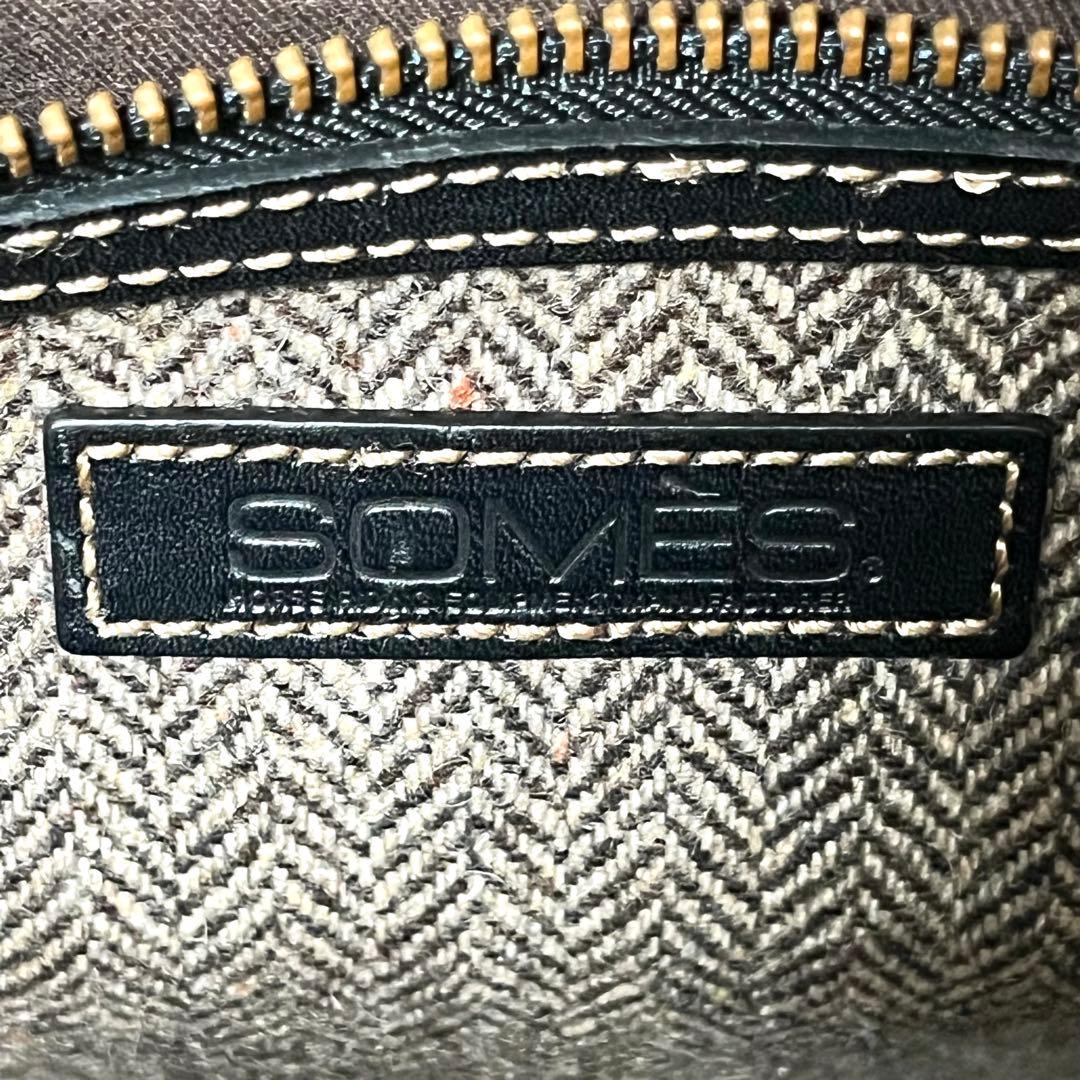 ✨希少✨ ソメスサドル トートバッグ ステッチ オールレザー 黒