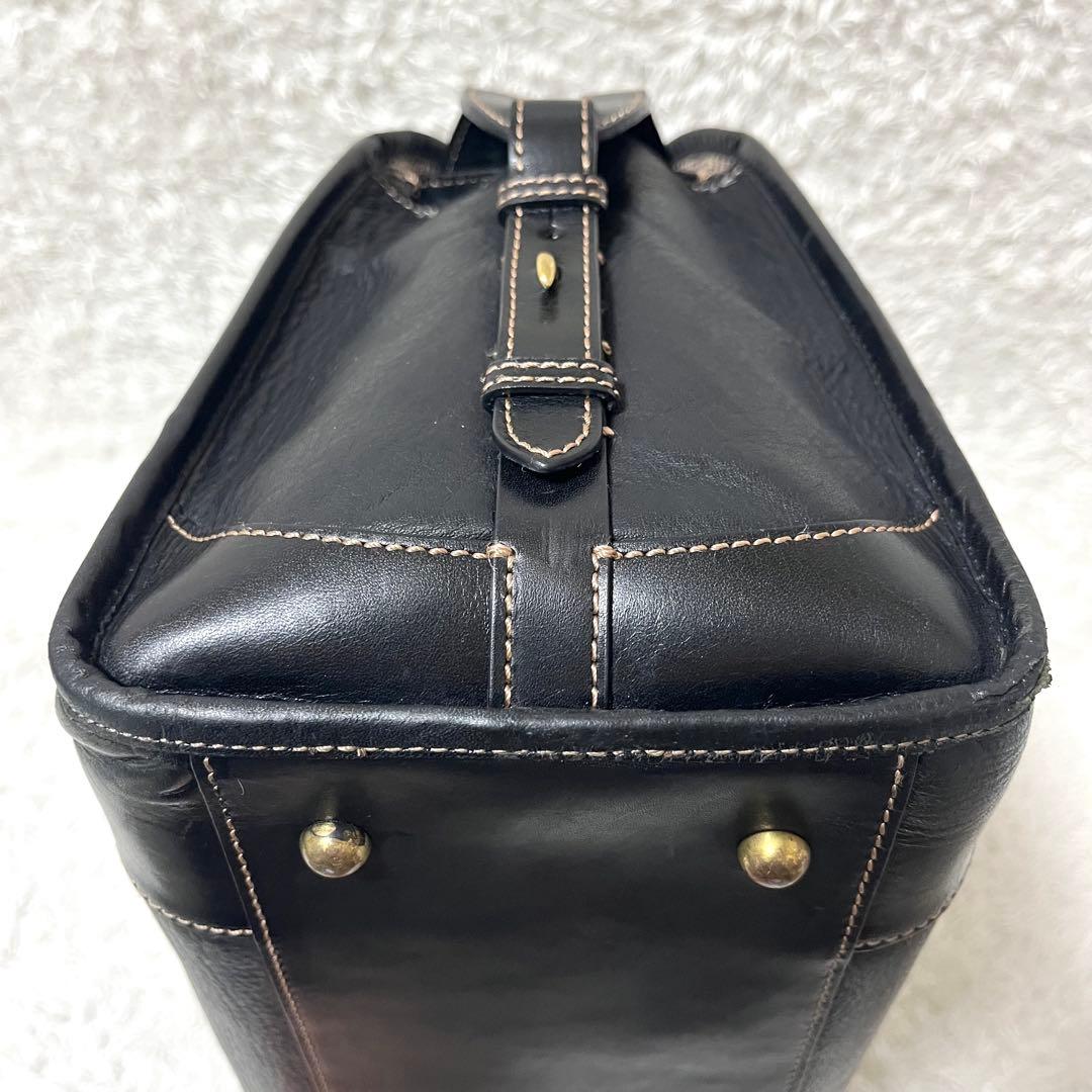 ✨希少✨ ソメスサドル トートバッグ ステッチ オールレザー 黒