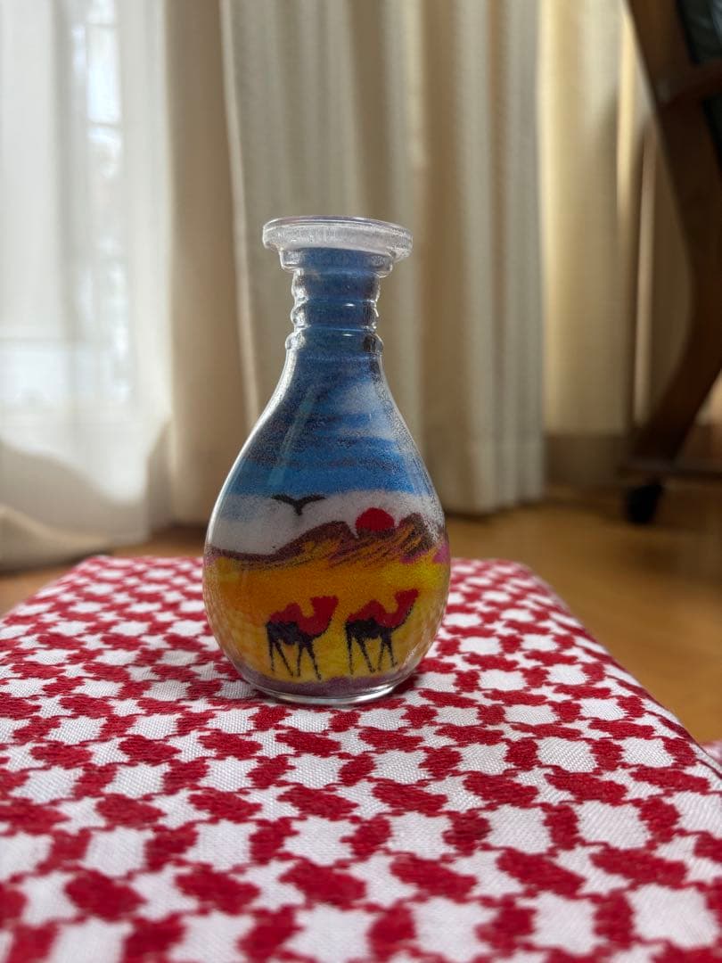 り*ご様 D サンドアート　ヨルダンの砂