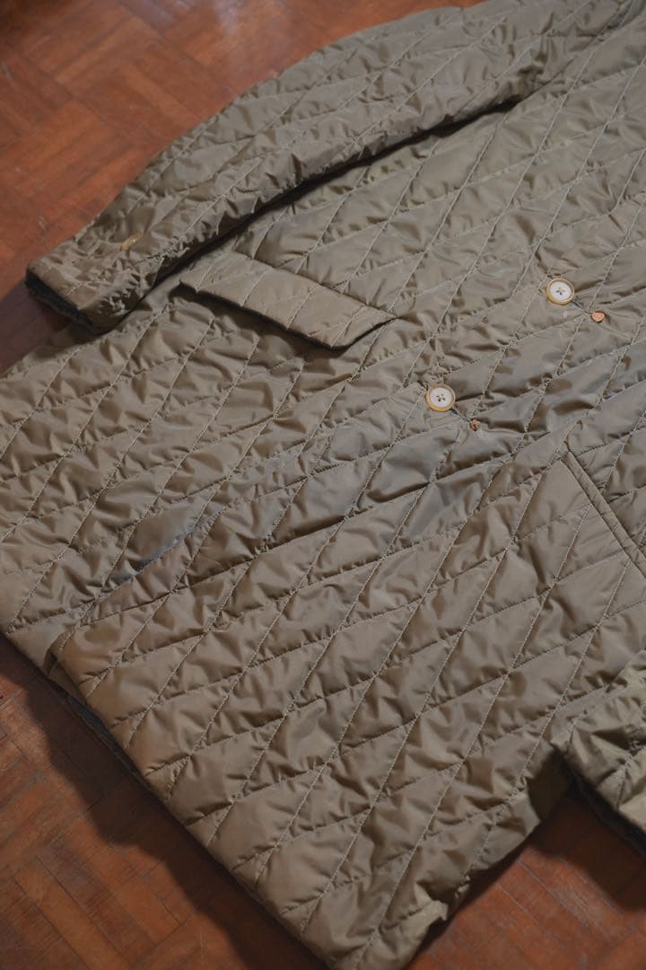 kolor アルパカ　シャギーコート　リバーシブル