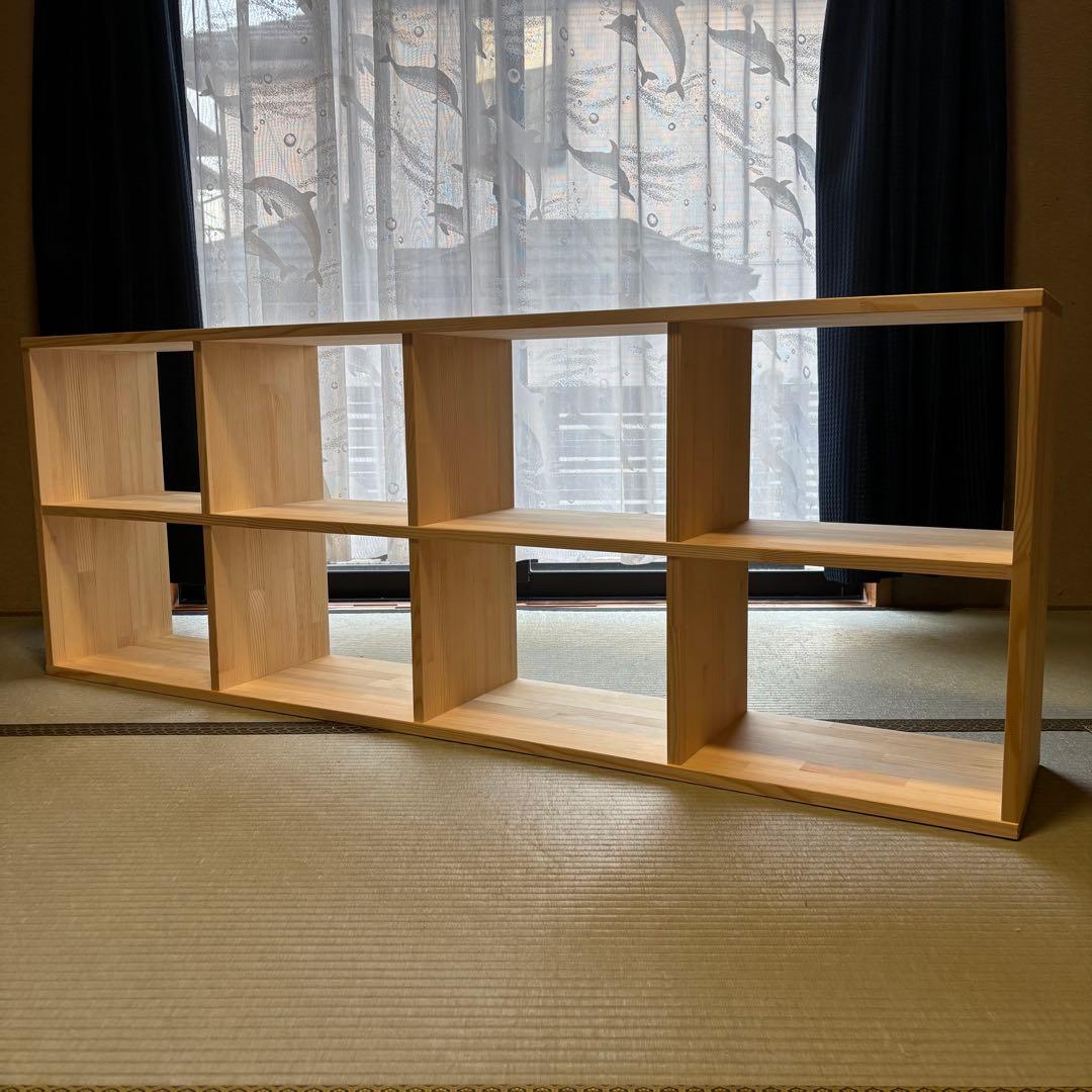 ハンドメイド　格子型ラック　オーダー受け付けます