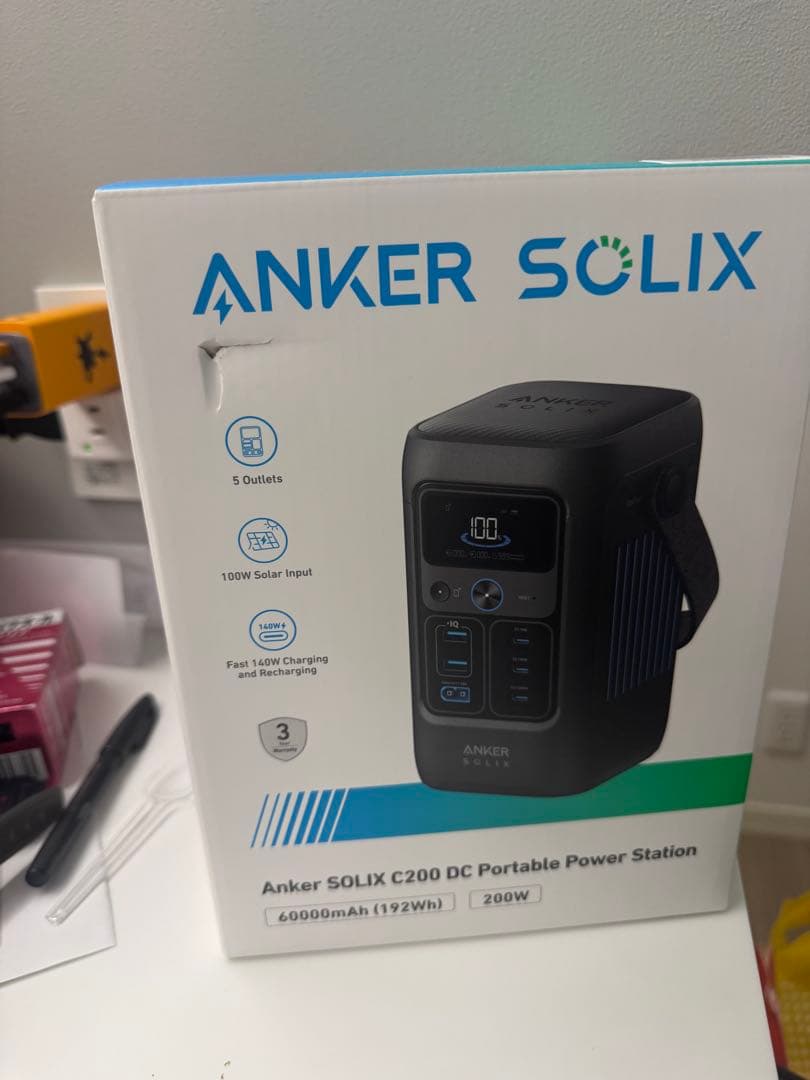 ANKER ポータブル電源 C200