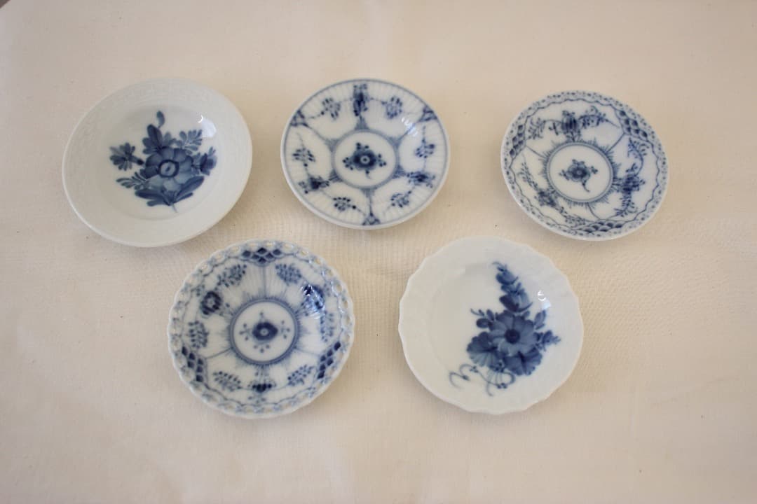 ロイヤルコペンハーゲン　ミニプレート　小皿　豆皿　５枚セット