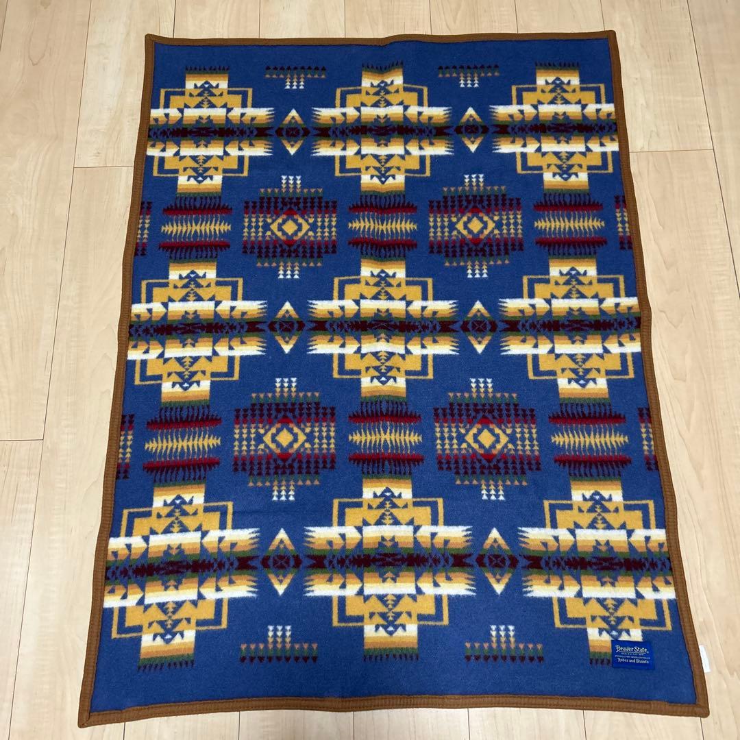 【ペンドルトン】USA製ウールブランケット美品