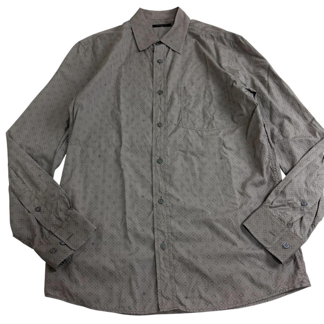 美品☆ LUIS VUITTON ルイヴィトン 長袖シャツ モノグラムシャツ
