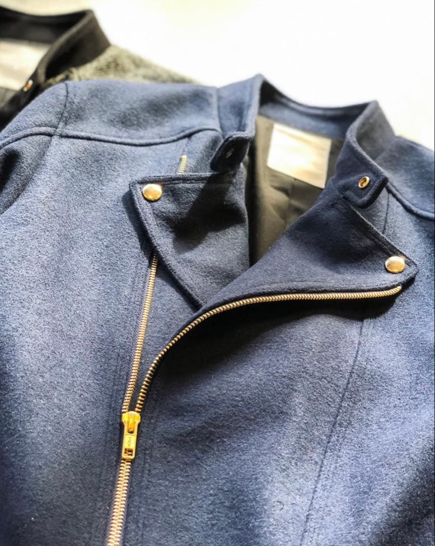 LIBEIRO リベイロ ウールライダースジャケット