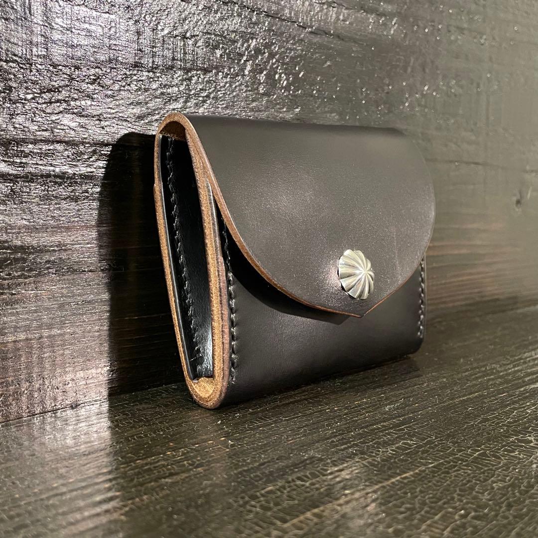 HORWEENクロムエクセル　コンパクトウォレット　シルバー950