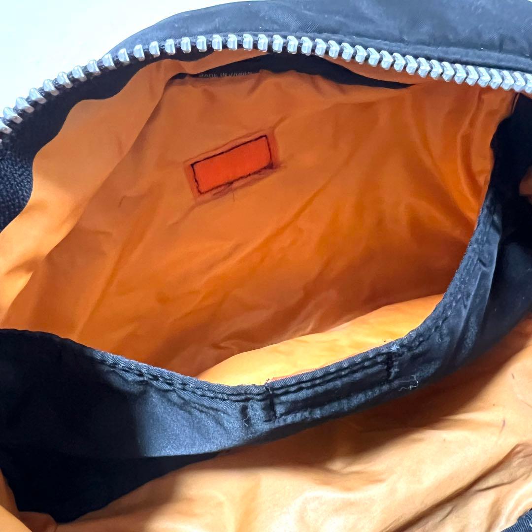 【良品】PORTER ポーター タンカー ウエストバッグ ブラック ボディバッグ