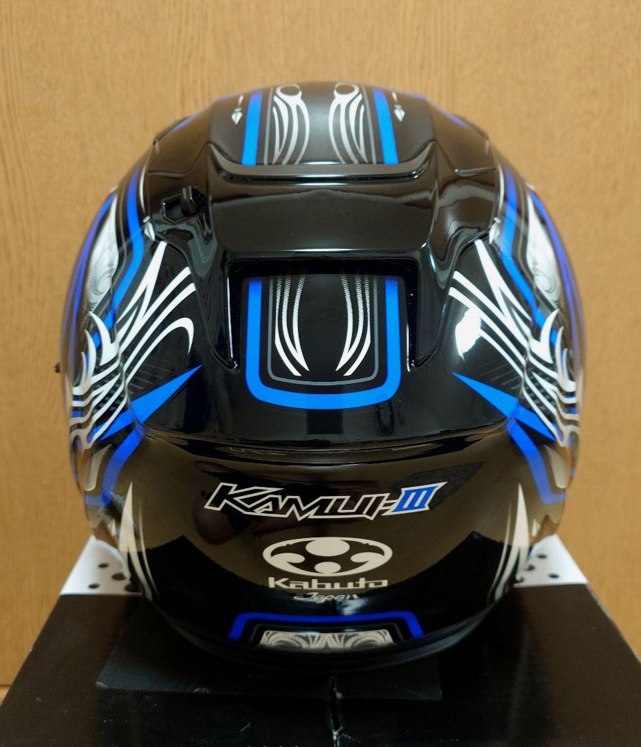 ■OGK Kabuto■ フルフェイスヘルメット 　Lサイズ　 黒/青　未使用