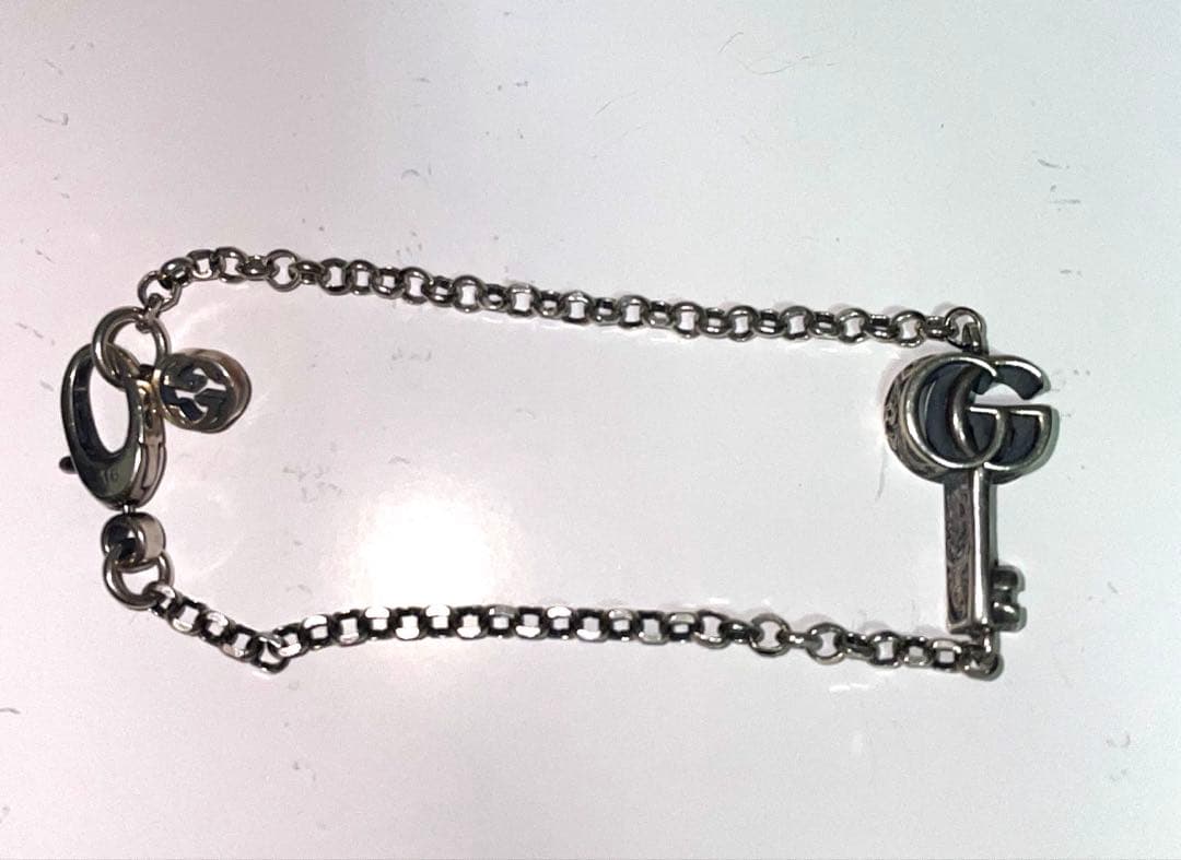 GUCCI グッチ ダブルG キーモチーフブレスレット