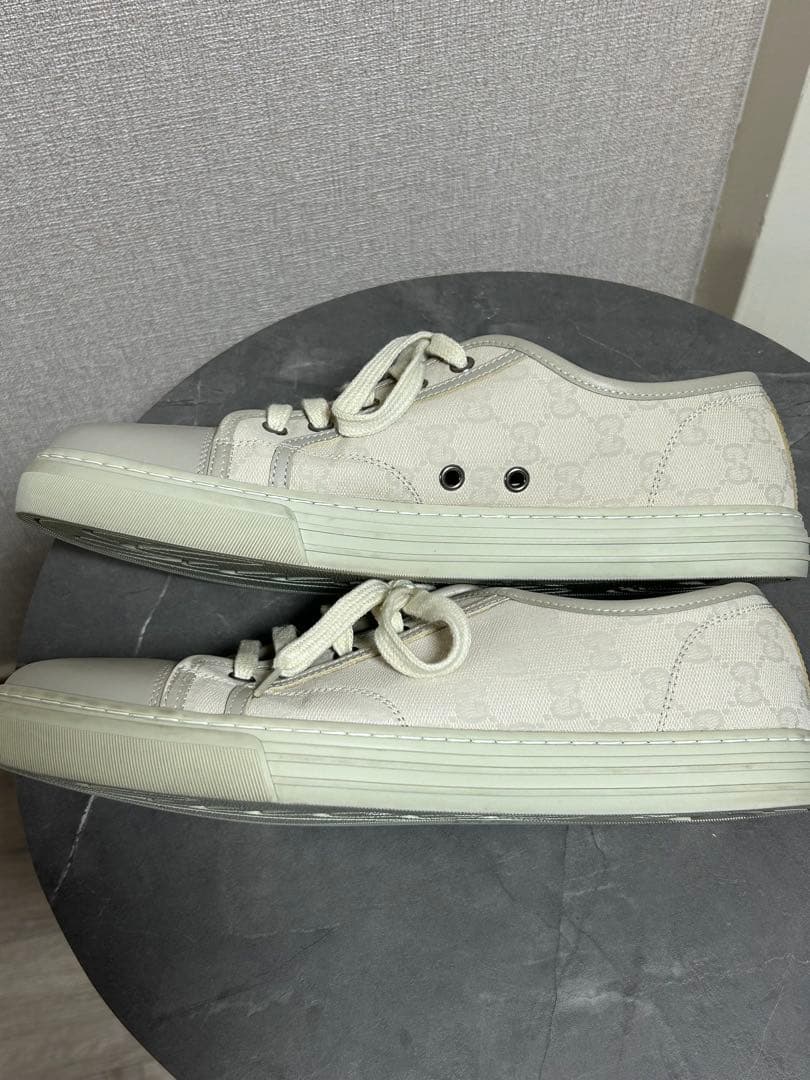 GUCCI グッチ メンズ　GGキャンバス スニーカー