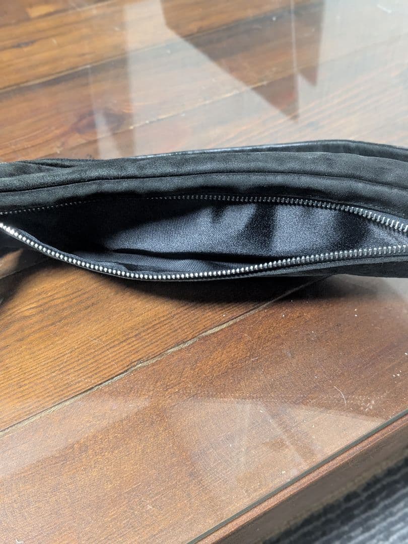 BACK LASH×ISAMU KATAYAMA×スエードウエストバッグ