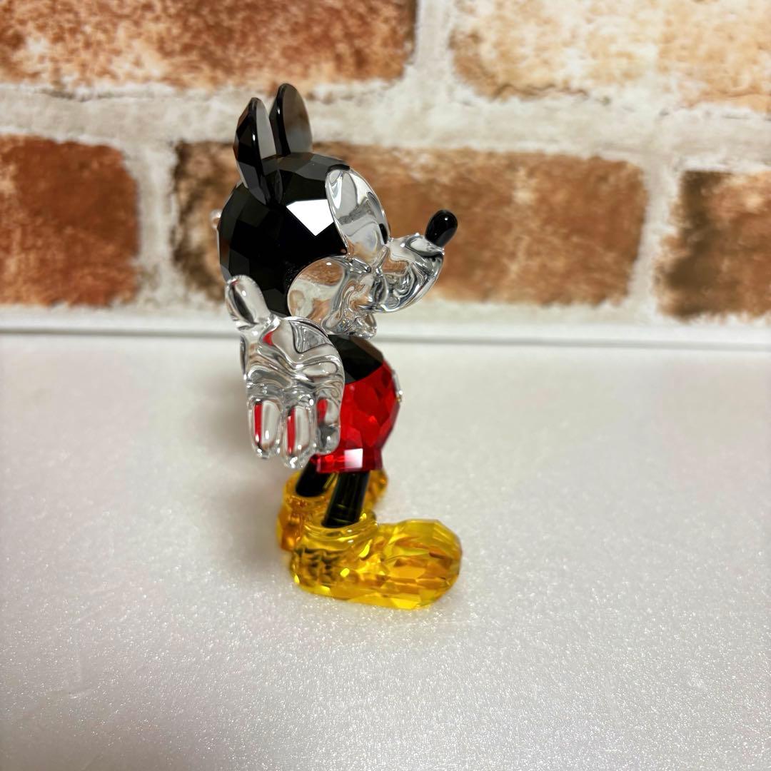 希少品 美品 スワロフスキー ディズニー ミッキーマウス クリスタル 証明書