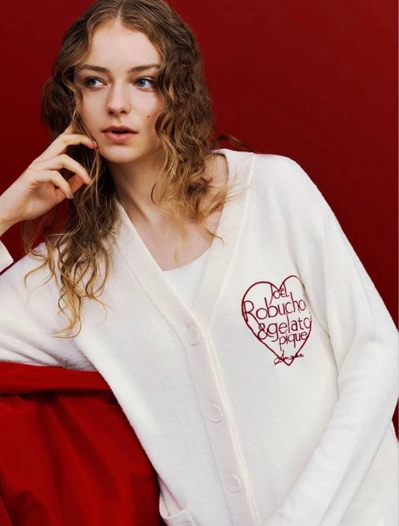 未開封品 【JOEL ROBUCHON】スムーズィーシルクカーディガン