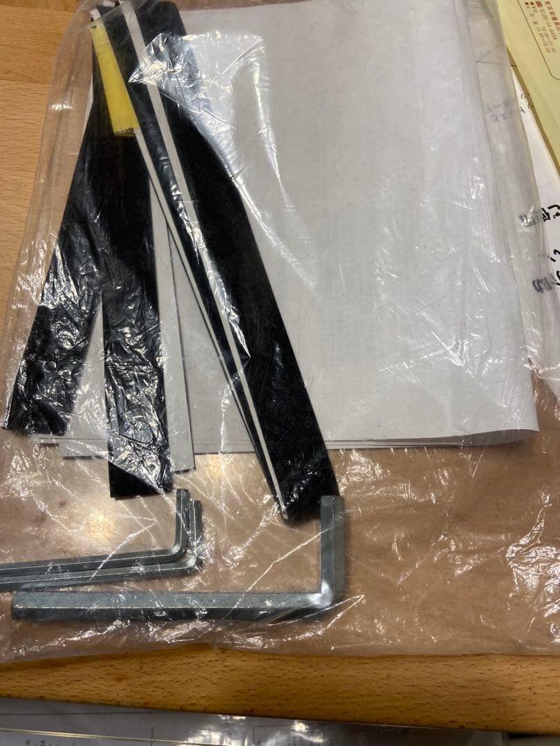 無印良品　タモ材ベッドとマットのセット　クイーン