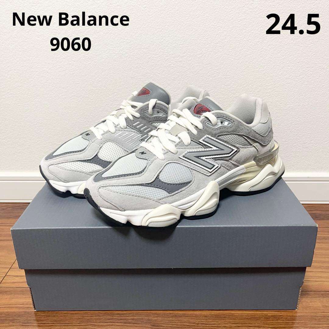 未使用 ニューバランス 9060 グレー 24.5