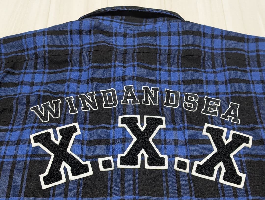 WIND AND SEA × GOD SELECTION XXX ネルシャツ L