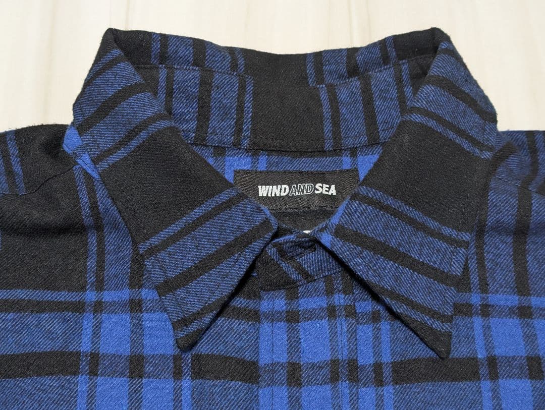 WIND AND SEA × GOD SELECTION XXX ネルシャツ L