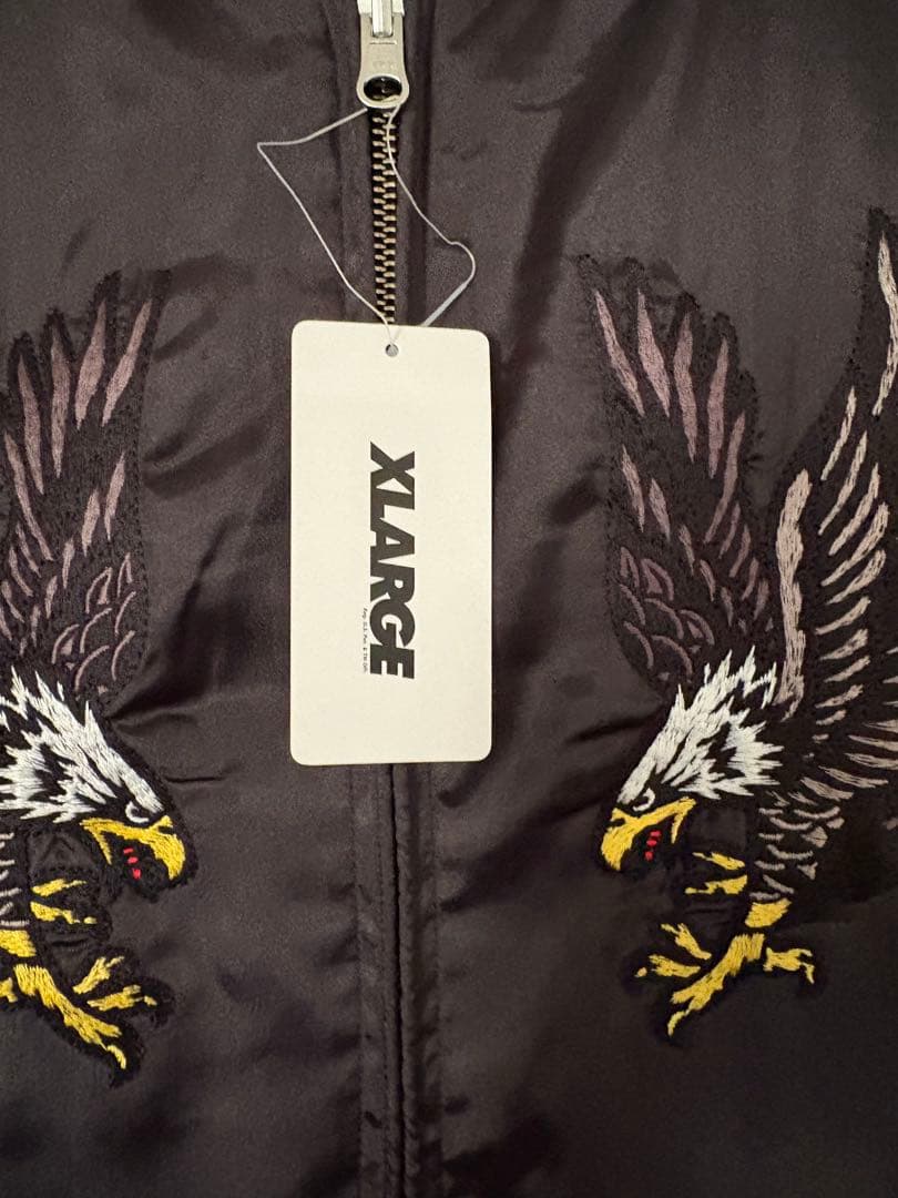 XLARGE リバーシブル　スーベニアジャケット　Mスカジャン