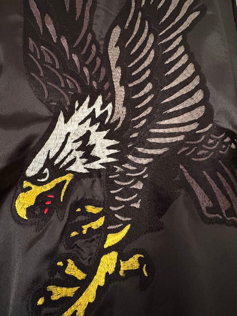 XLARGE リバーシブル　スーベニアジャケット　Mスカジャン