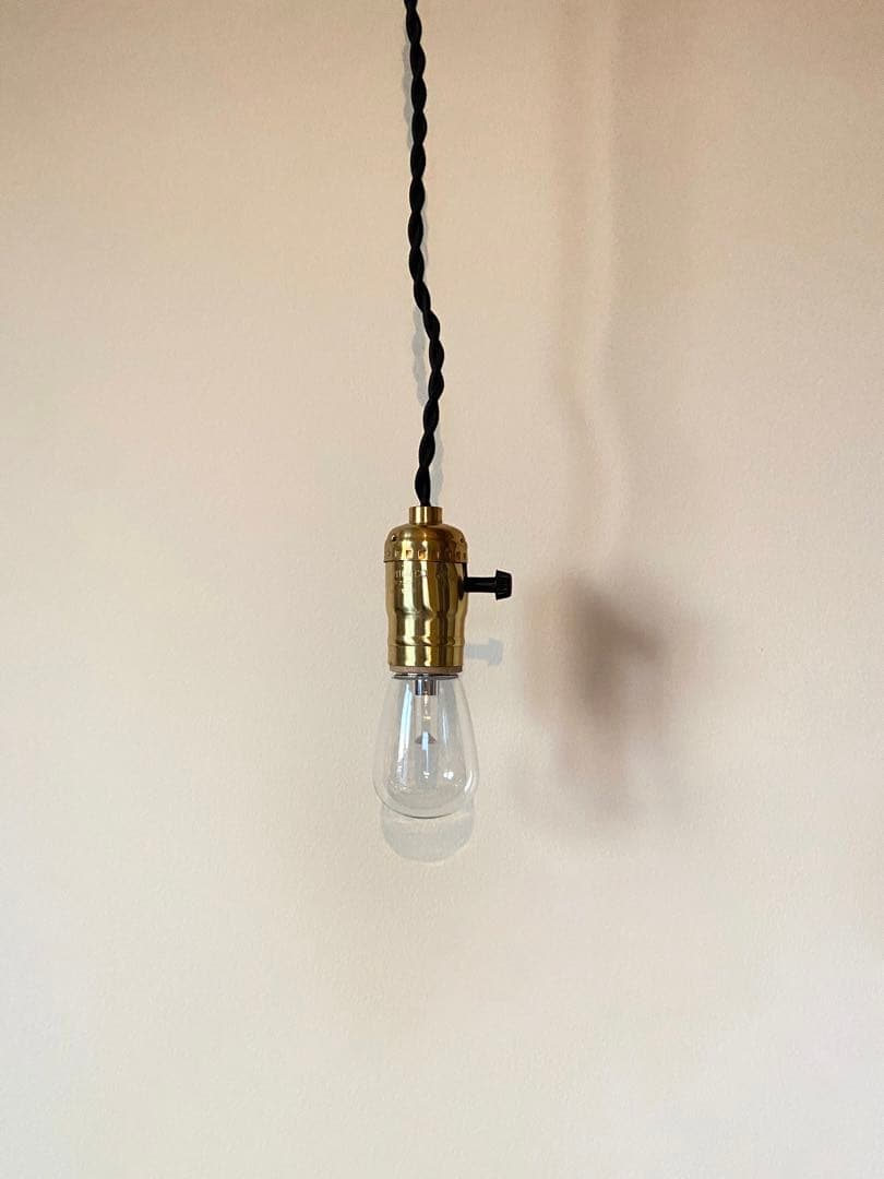 LEVITON真鍮ソケットライト/TRUCK FURNITUREブラス