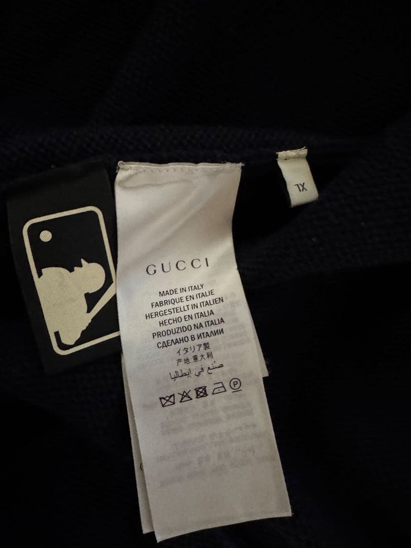 タカ GUCCI ニューヨーク・ヤンキース カーディガン　ガーメント付き