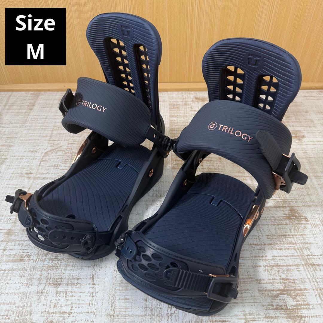 未使用　UNION TRILOGY スノボ ビンディング Mサイズ スノーボード