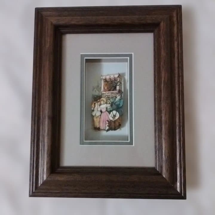 デコパージュ⭐3D⭐ハンドメイド⭐アントンペック