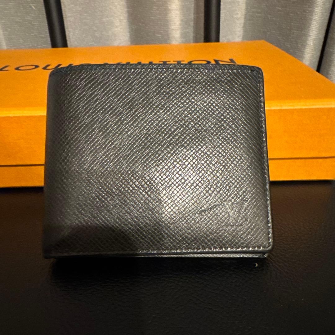 ルイヴィトン　タイガ　アメリゴNM　二つ折り財布