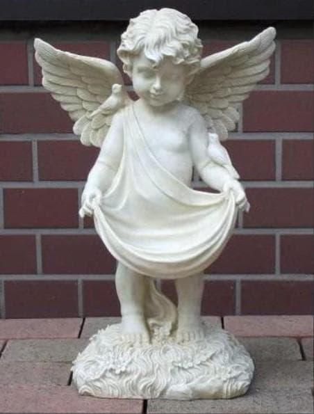 フレアーエンジェル　天使置物　ガーデン　庭　室内　インテリア　雑貨