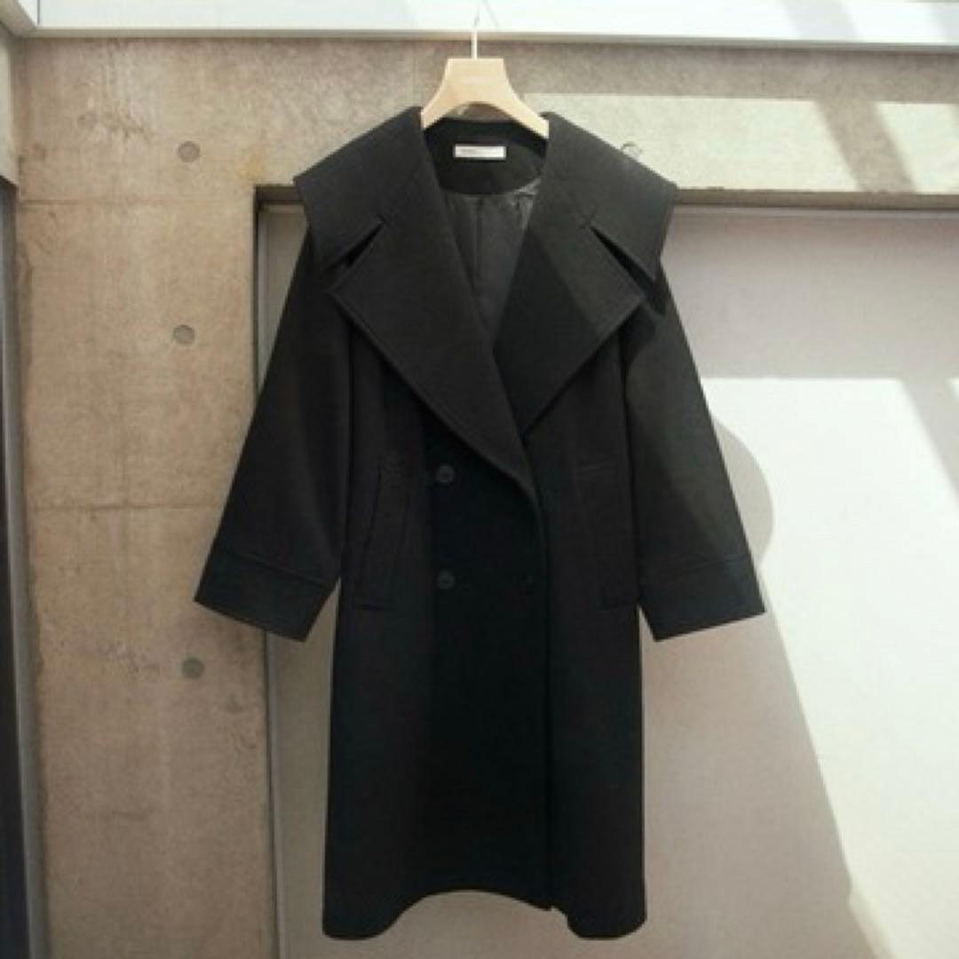 1/20削除※BLACK by moussy big collar coat