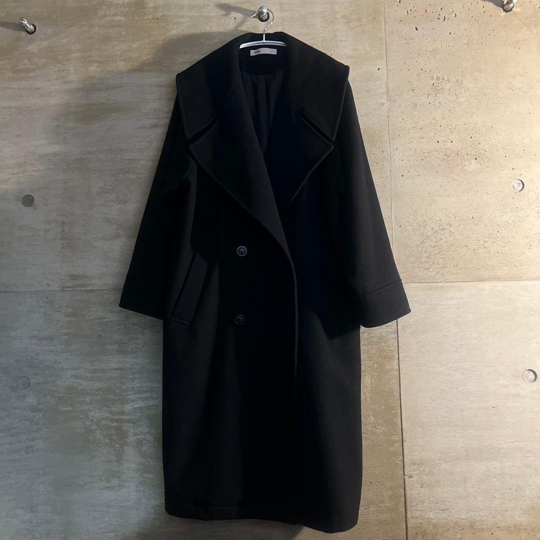 1/20削除※BLACK by moussy big collar coat