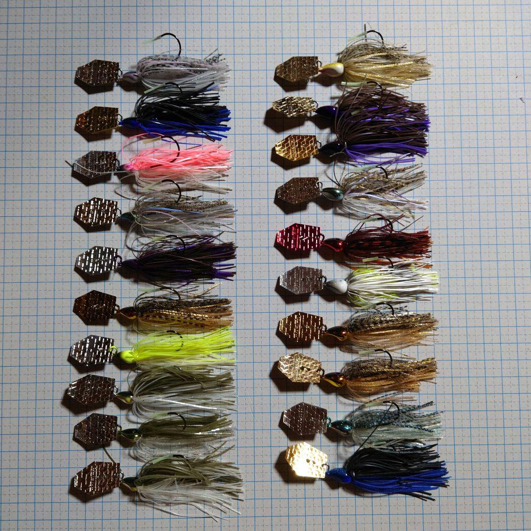 m1993【未使用】ikモグラスピン20個セット(3.5g.5g各10個づつ)