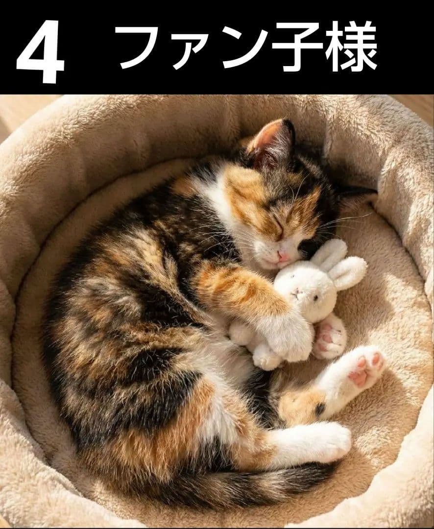 オーダーページ　ハンカチ　287 ねこちゃん柄　ハンドメイド1/19