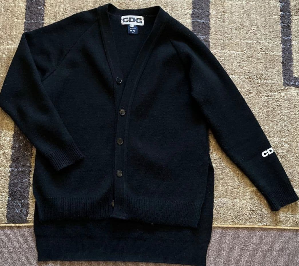 CDG カーディガン コムデギャルソン イングランド製