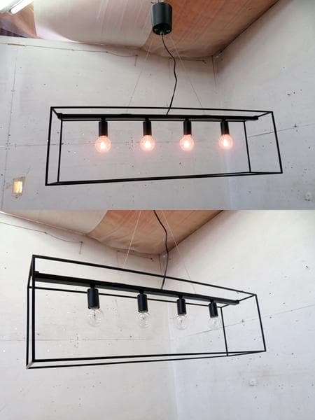 展示品■ディクラッセ■シェナーリオ W■ペンダントライト■4灯■アイアン■
