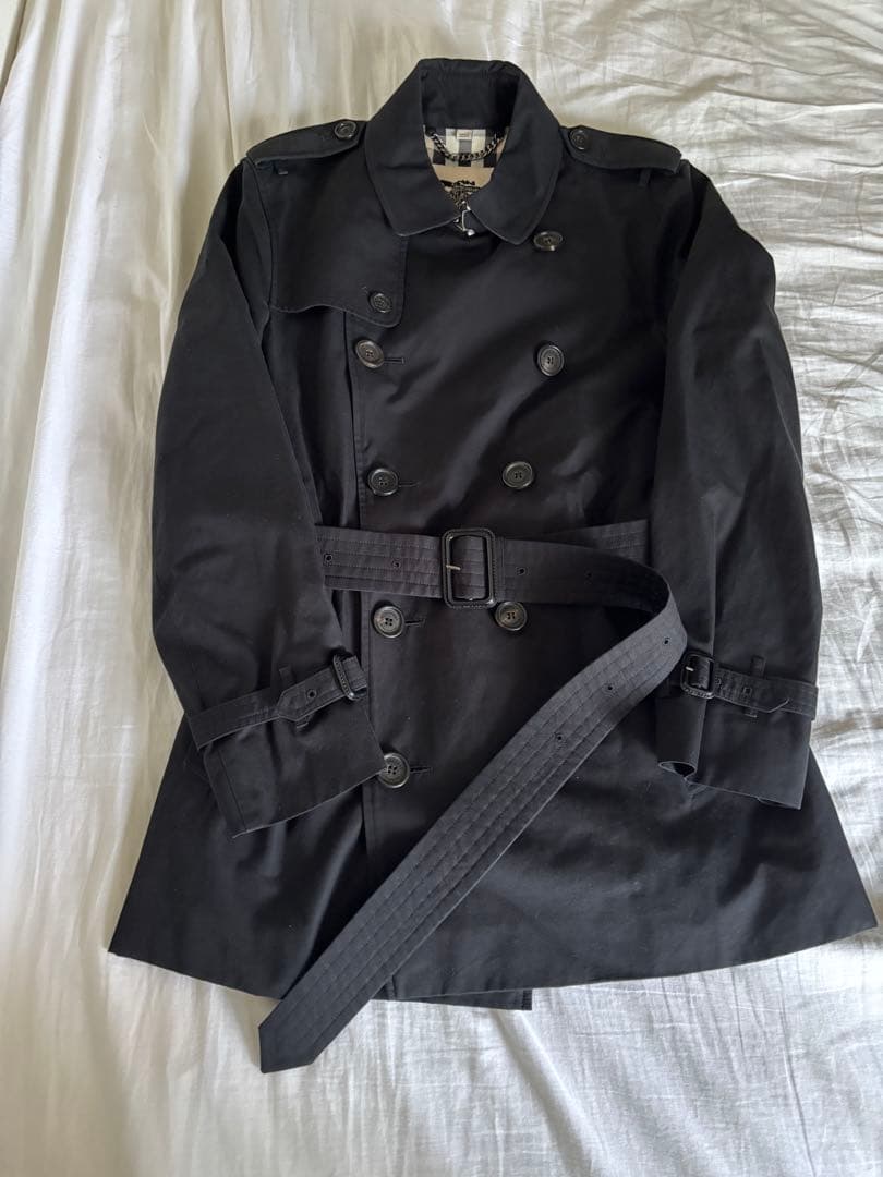 近年物　バーバリー ケンジントン トレンチコート ノバチェック burberry