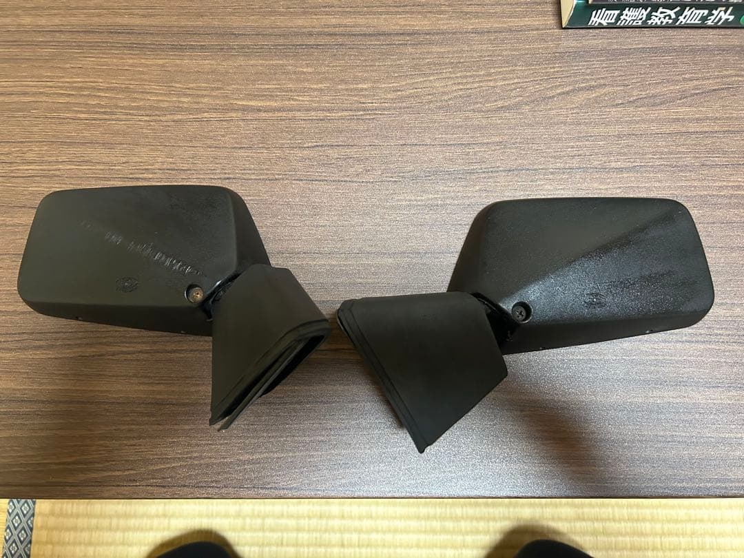 専用出品。ホンダ　フュージョン　純正ショートミラー 黒　ボルト4本付き！