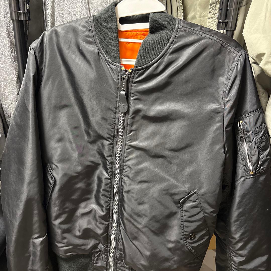 ALPHA アルファ MA-1 ミリタリー フライト ジャケット